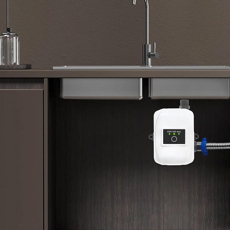 24 فولت 150 واط مضخة تعزيز ضغط المياه المحمولة التلقائية للاستحمام والمطبخ والحديقة - Image 4