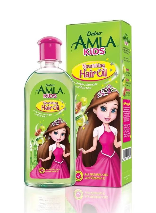 أملا زيت شعر للأطفال أملا 90 مل – غني بزيوت طبيعية (أملا، لوز، زيت الزيتون) لشعر طويل وقوي وناعم - Image 1