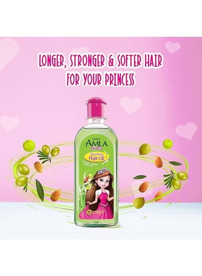 أملا زيت شعر للأطفال أملا 90 مل – غني بزيوت طبيعية (أملا، لوز، زيت الزيتون) لشعر طويل وقوي وناعم - Image 2