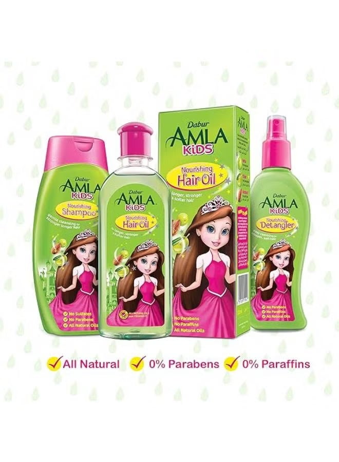 أملا زيت شعر للأطفال أملا 90 مل – غني بزيوت طبيعية (أملا، لوز، زيت الزيتون) لشعر طويل وقوي وناعم - Image 4