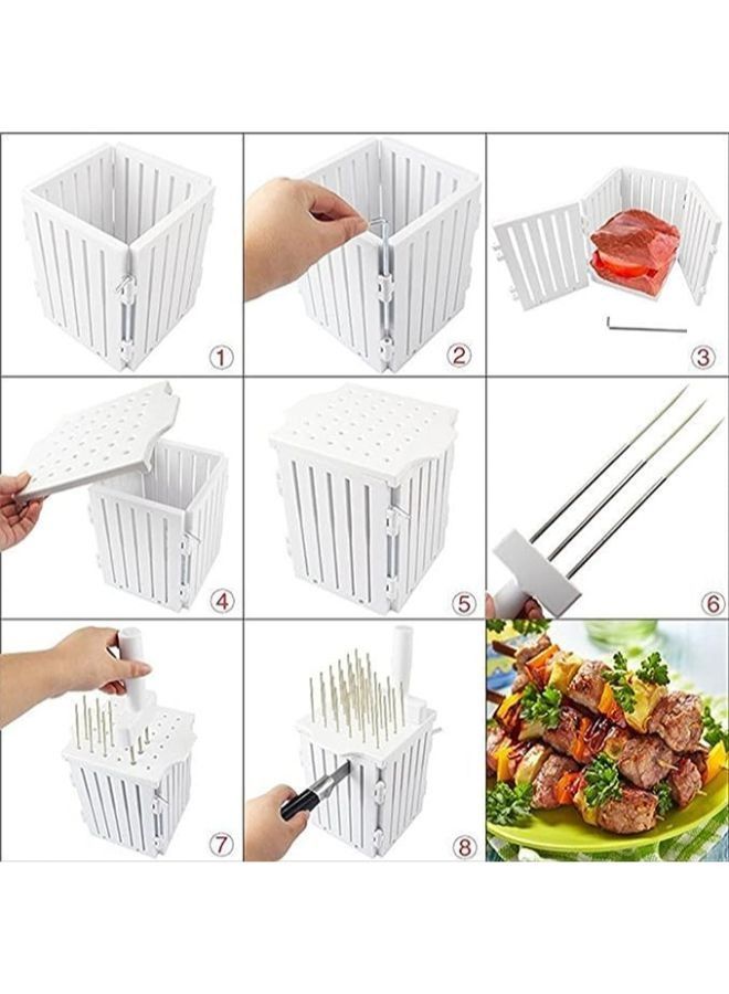 Barbecue String Artifact Machine Device Portable Barbecue Kebab Maker - Image 3