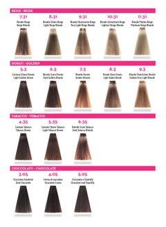 Barex Italiana JOC Color - Hair Colouring Cream 100 ML | 8.3 Light Golden Blonde  - Image 4