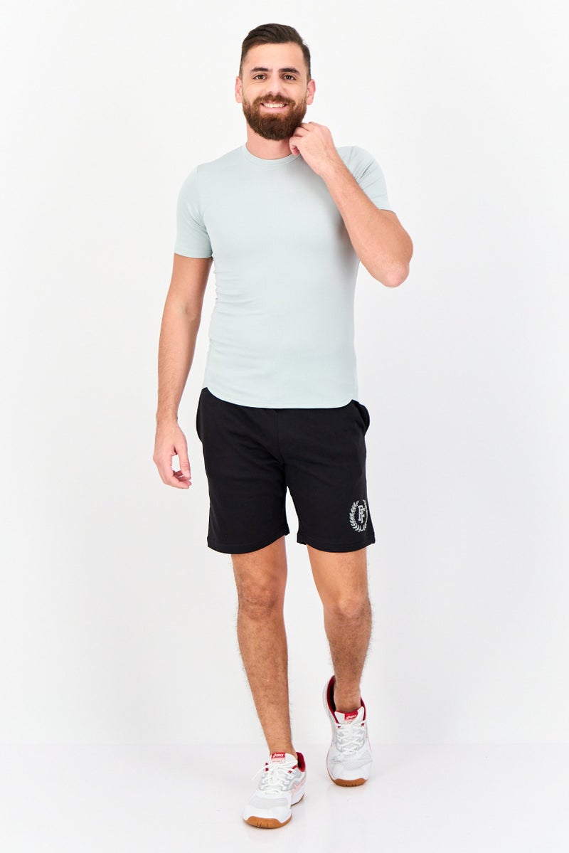 Paul Frank Men Graphic Print Basic Shorts, Black - Image 4