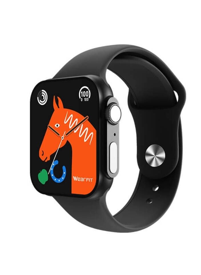 ويرفيت برو ساعة ذكية Ultra لحساب السعرات الحرارية و استقبال الرسائل و المكالمات  و تدعم اللغة العربية 49MM أسود - Image 2