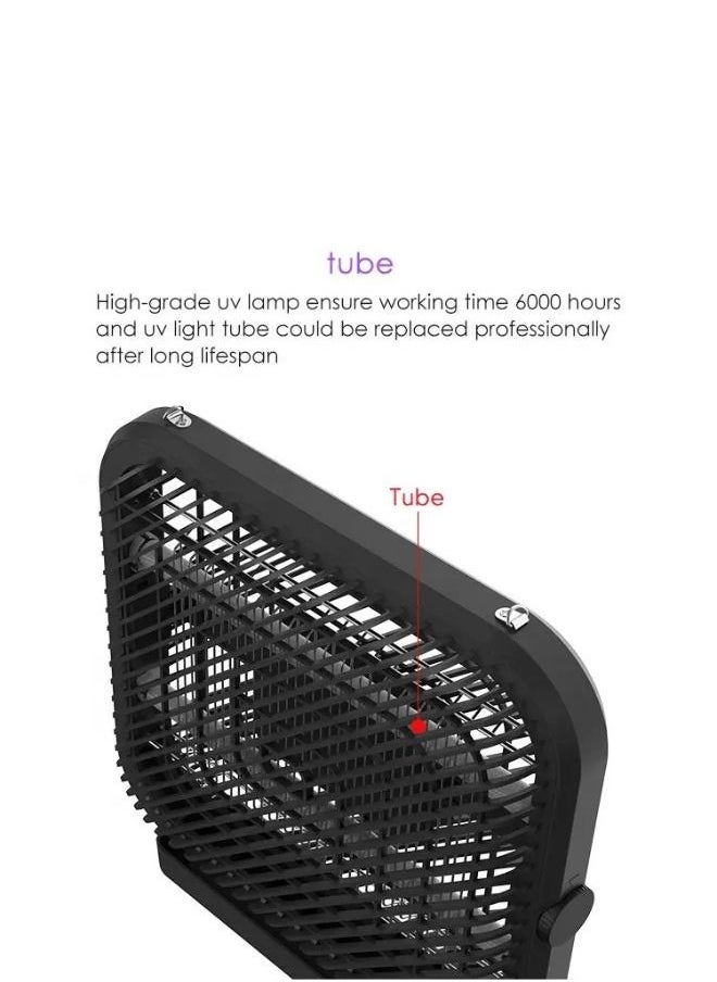 Generic - Portable Electronic Mosquito Insect Killer - UV Light Fly Zapper Electric Mosquito Trap for Indoor & Outdoor Use - Image 1