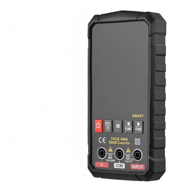 المقياس العددي الذكي HABOTEST HT126B - 6000 عداد RMS حقيقي نطاق تلقائي شاشة ملونة VA جهاز اختبار كهربائي مقياس جهد مقياس تيار مقياس درجة حرارة متعدد الوظائف جهد وتيار تيار متردد وتيار مستمر سعة مكثف - Image 2