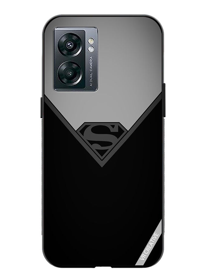 VR CREATIVE Protective Case Cover For OnePlus Nord N300 Simple Superman Design Multicolour - Image 1