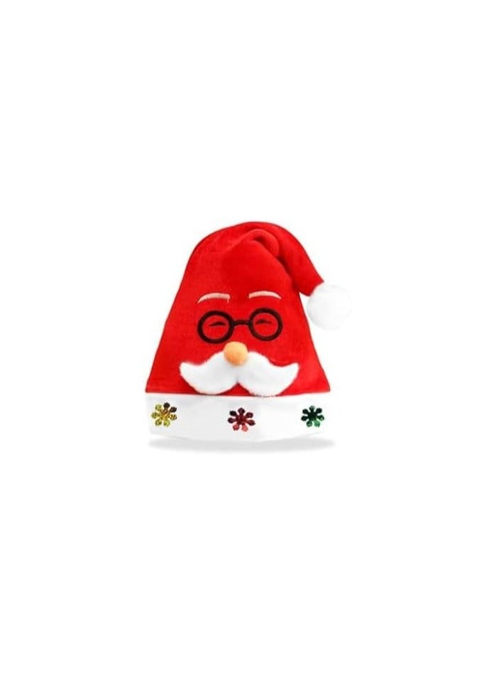 Santa hat for kids, unisex, for Christmas and New Year's celebrations. - Image 1