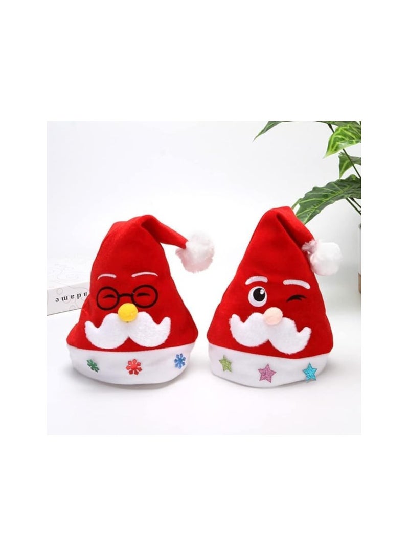 Santa hat for kids, unisex, for Christmas and New Year's celebrations. - Image 2