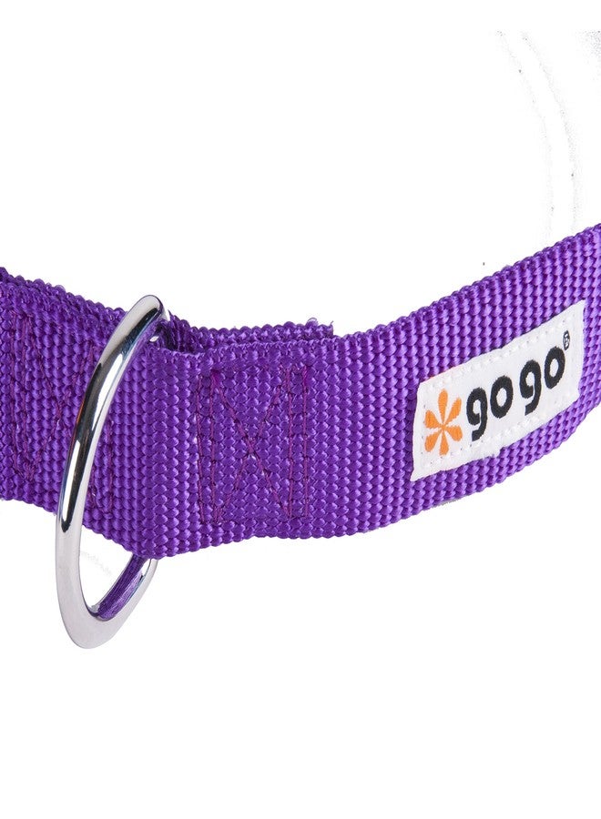 GOGO Pet Products Comfy Nylon 5/8-Inch Adjustable Pet Collar, Small, Purple - Image 4