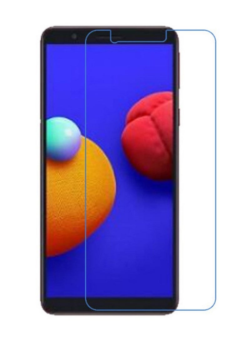 Super Tempered Glass Screen Protector Clear Designed For Samsung Galaxy M01 Core Full Screen Coverage And Bubble Free - Image 1