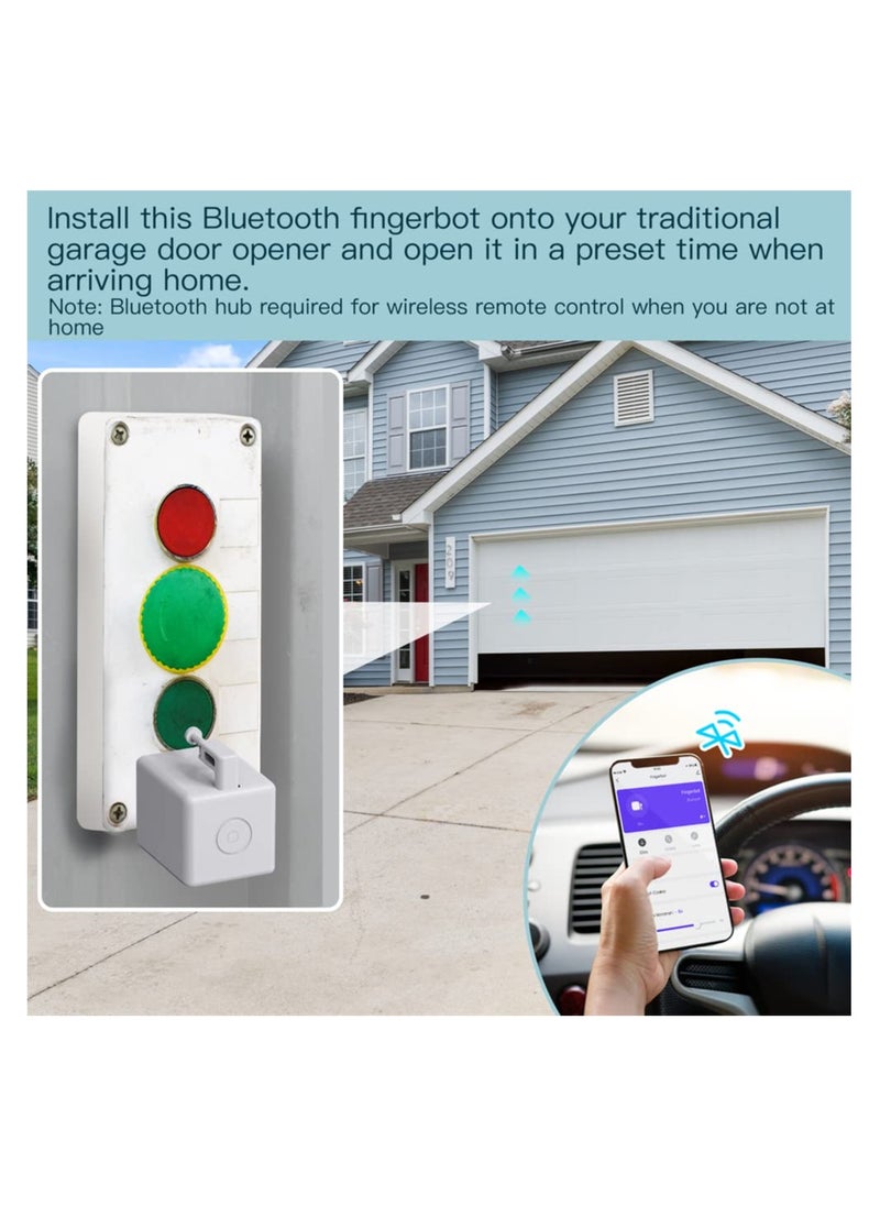 Excefore - Smart Fingerbot Button Pusher, No Wiring Switch Upgrade with touch control, Control TV Air Conditioner, Work with Smart Life App, Compatible with Alexa, Google Home, IFTTT - Image 1