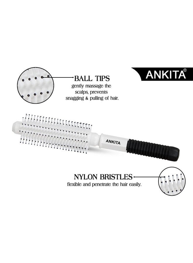 ANKITA Round Hair Brush (AP-217) Assorted colors - Image 3