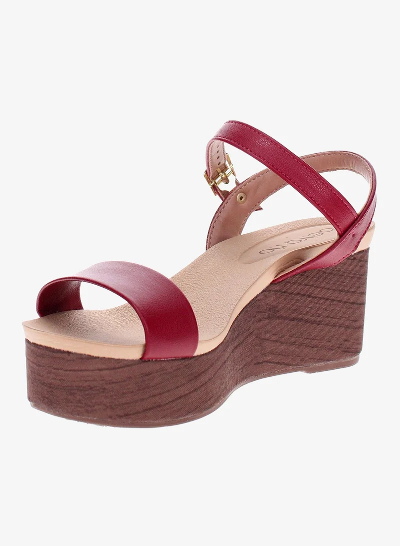 Beira Rio Beira Rio Women’s Flat Sandals with Back Strap – Secure Fit and Lightweight Daily Wear