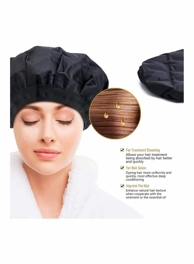 Y&D Deep Conditioning Hair Treatment Cap, Cordless Microwavable Heat Hat for Steaming Styling Cap Therapy and Thermal Spa - Image 4