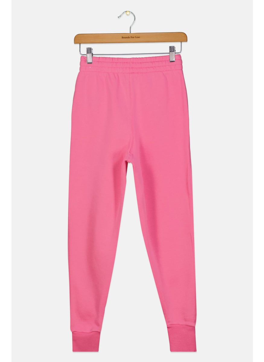 Nike Kids Girl Standard  Fit Training Sweatpants, Pink  - Image 2