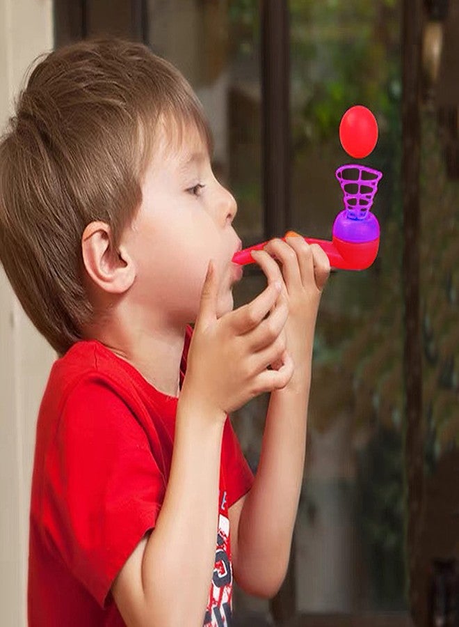 PPXMEEUDC 30PCS Ball Blowing Toy Floating Blow Pipe Balls for Kids Boys Girls Toys Blowing Ball Party (Random Color) - Image 5