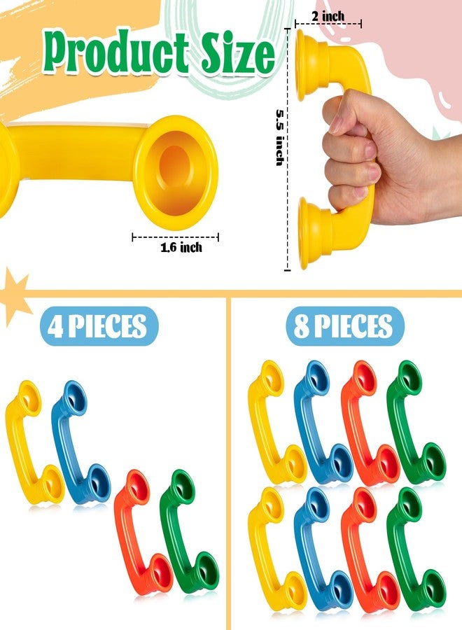 KFPPLXQ Whisper Reading Phones 4 Colors Small Phone Hear Myself Sound Phone Speech Therapy Toy Tool for Classroom Accelerate Reading Fluency Comprehension and Pronunciation for Kids and Adults - Image 2