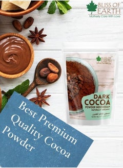 Naturally Organic Dark Cocoa Powder for Baking, Chocolate Cake Cookies Chocolate Shake Unsweetened Cocoa 100GM Pack of 3 - pzsku/Z02EF5F6533B0595B54C8Z/45/_/1698140667/8e119023-51ba-418c-b2db-2e50cf9c500b