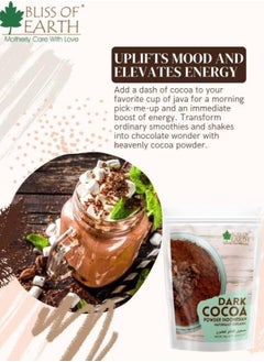 Naturally Organic Dark Cocoa Powder for Baking, Chocolate Cake Cookies Chocolate Shake Unsweetened Cocoa 100GM Pack of 3 - pzsku/Z02EF5F6533B0595B54C8Z/45/_/1698140669/6a3c497e-3884-4b36-b625-87d98dae421d