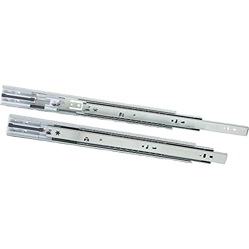 Shop Fox D4458 Self-Closing Ball Bearing Drawer Slide, 20-Inch - Image 2