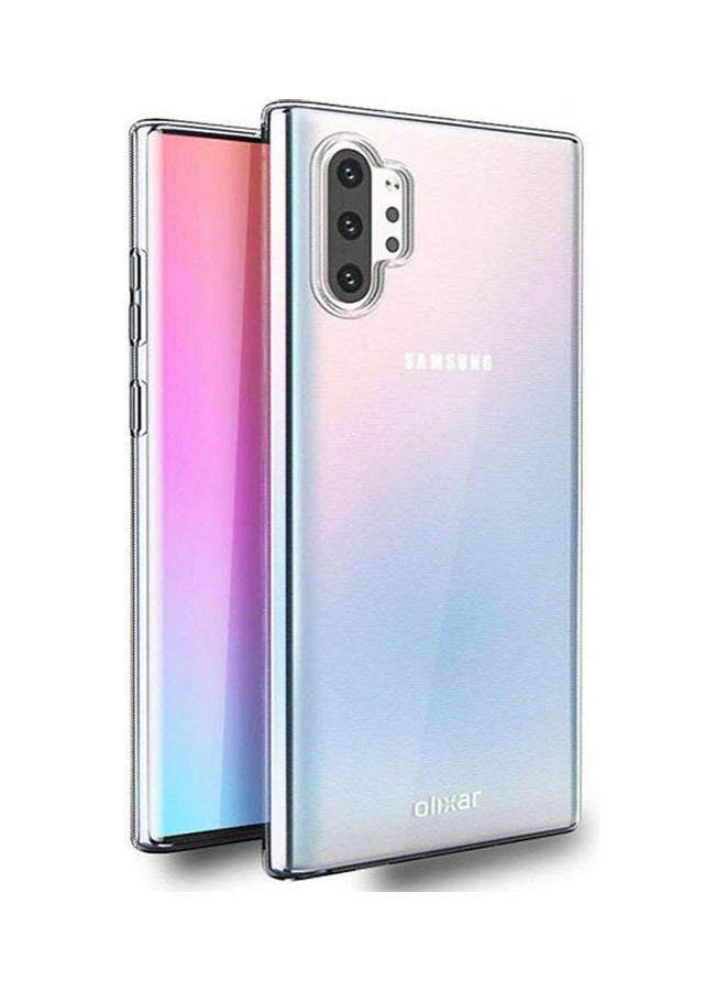 نيبمينينت غطاء حماية واقي رفيع وناعم مصنوع من جل البولي يوريثان الحراري لهاتف جالاكسي نوت 10 بلس شفاف