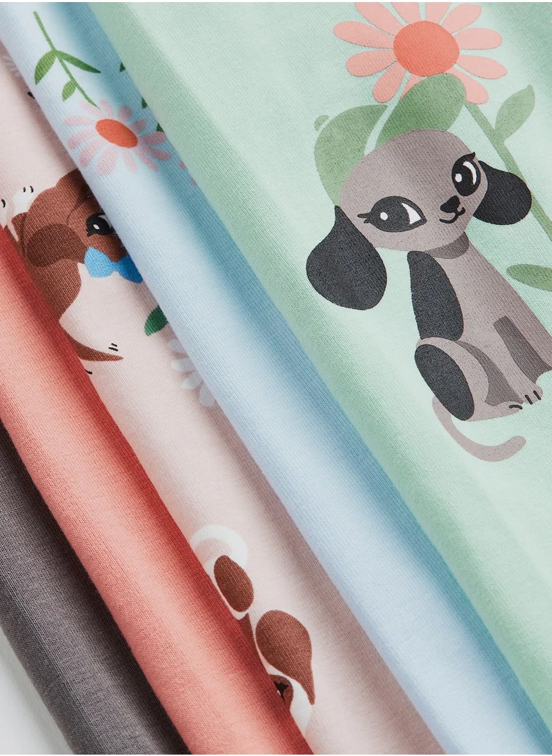 اتش اند ام Kids 5 Pack Assorted Leggings