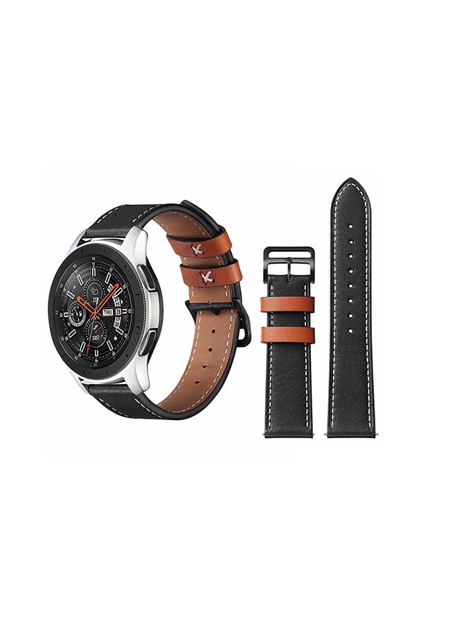 Perfii Stylish Replacement Band For Samsung Galaxy Watch Black - Image 2