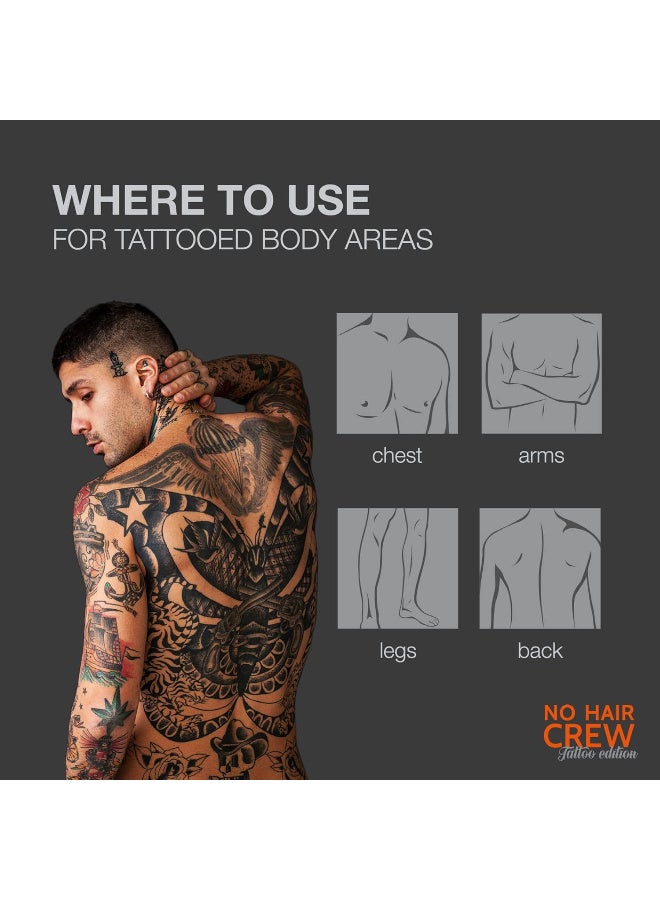 CREW NO HAIR CREW Tattoo Edition - Hair Removal Cream to revive your tattoo, 150 ml - Image 5