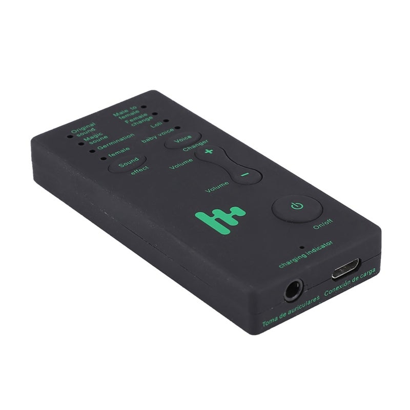 External Sound Card Mini Voice Changer 4 Sound Effects - One-Click Male to Female Voice Audio Sound Card for Gaming Live Streaming - Image 3