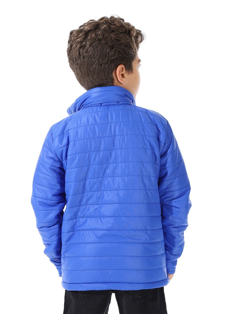 Andora Boy's Waterproof Padded Jacket With Fur - Image 3