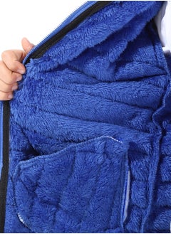 Andora Boy's Waterproof Padded Jacket With Fur  - Image 5