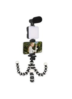 PLOKAMA Video Recording Kit for Video Shooting and YouTube Video Recording for Any Mobile Phone or Digital Camera with LED Light, Microphone and Phone Holder-Model PK 775  - Image 2