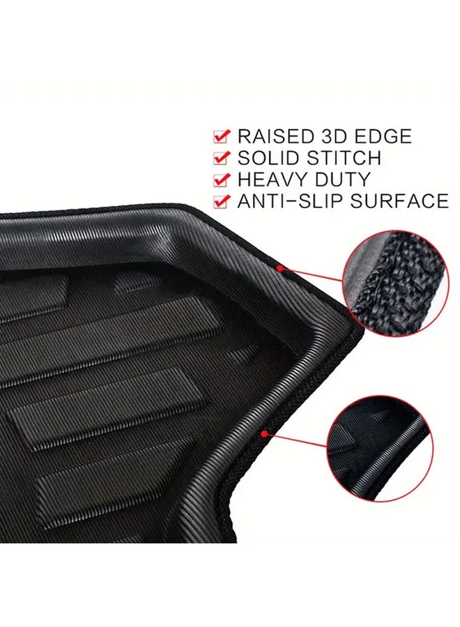 For Honda CRV Trunk Mat Floor Liner Cargo Cover Luggage Carpet Pad Interior Auto Accessories - Image 5