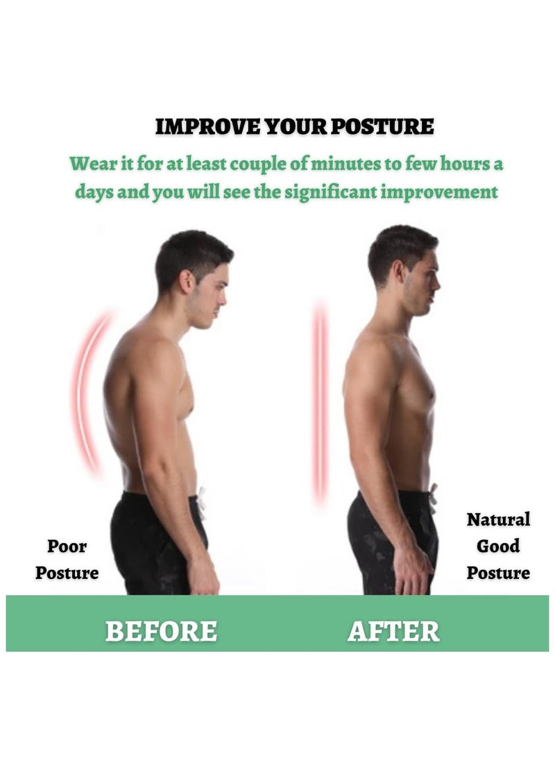 BONITO Posture Corrector Brace, Back Support Straightener, Adjustable Back Shoulder Posture Corrector, Helps Relieve Neck, Upper Back and Shoulder Pain, Back Posture Corrector for Kids Adult (XL)  - Image 3
