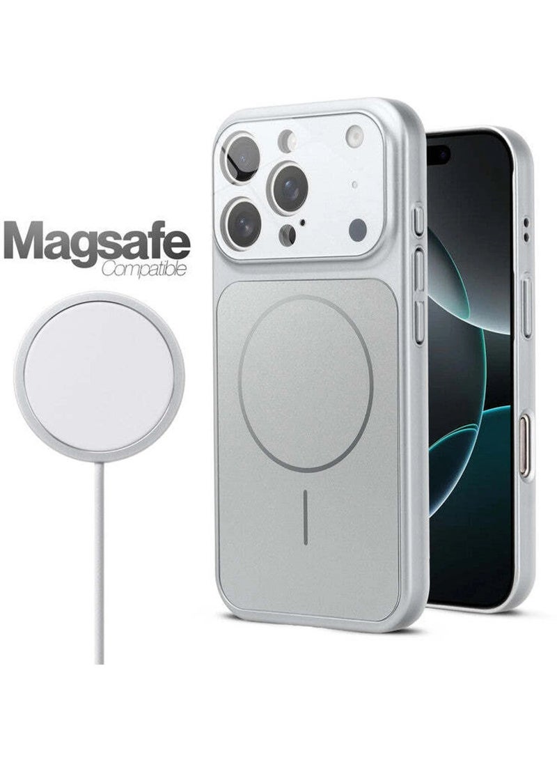 iPhone 14 Pro Max Case Compatible with Magsafe Matte Glass Slim Case For iPhone 14 Pro Max Anti-Scratch Camera Lens Protector Shockproof Cover 14 Pro Max 6.7-inch - Image 3