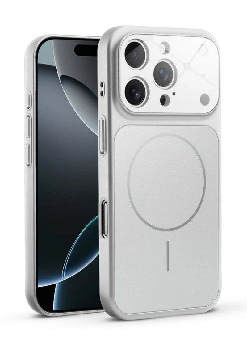 iPhone 14 Pro Max Case Compatible with Magsafe Matte Glass Slim Case For iPhone 14 Pro Max Anti-Scratch Camera Lens Protector Shockproof Cover 14 Pro Max 6.7-inch - Image 1