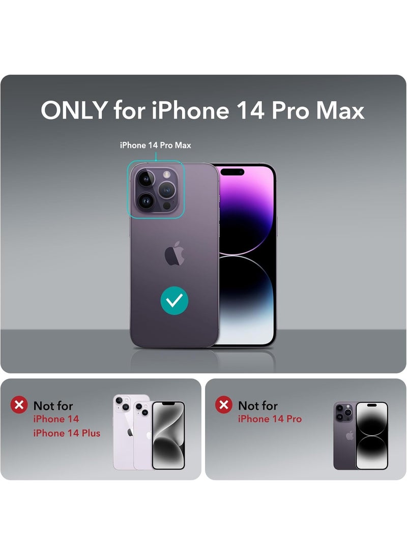 iPhone 14 Pro Max Case Compatible with Magsafe Matte Glass Slim Case For iPhone 14 Pro Max Anti-Scratch Camera Lens Protector Shockproof Cover 14 Pro Max 6.7-inch - Image 2
