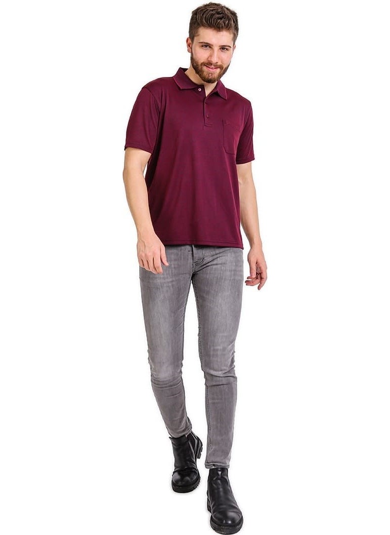 Simenti - Polo Collar Relaxed Fit Pocket T-shirt Special Production Regular Fit - Image 1