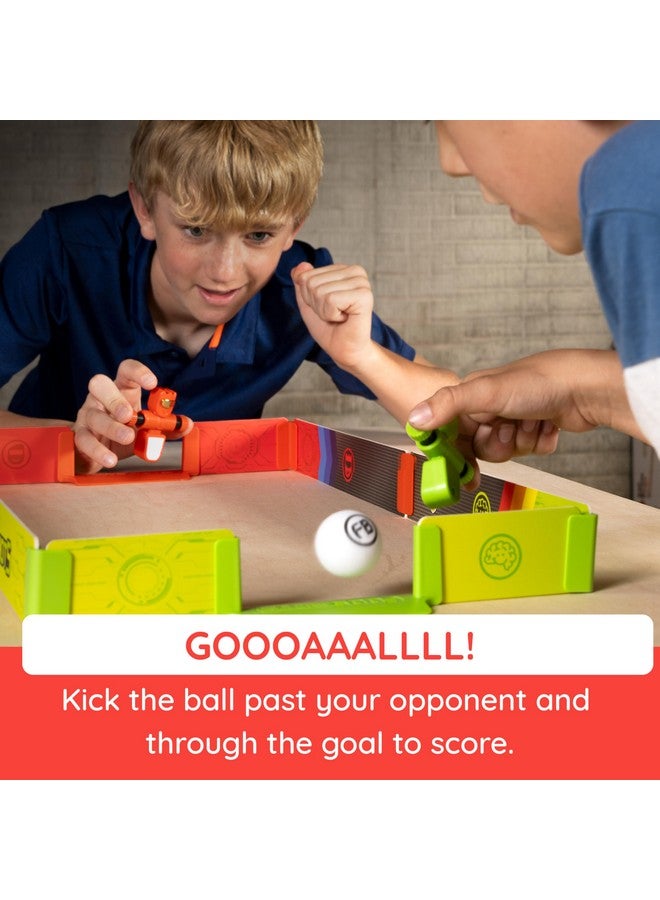 Fat Brain Toys Foosbots Stadium Battle Set, 2 Player Games for Kids Toys, New Active Play for Ages 6 and Up