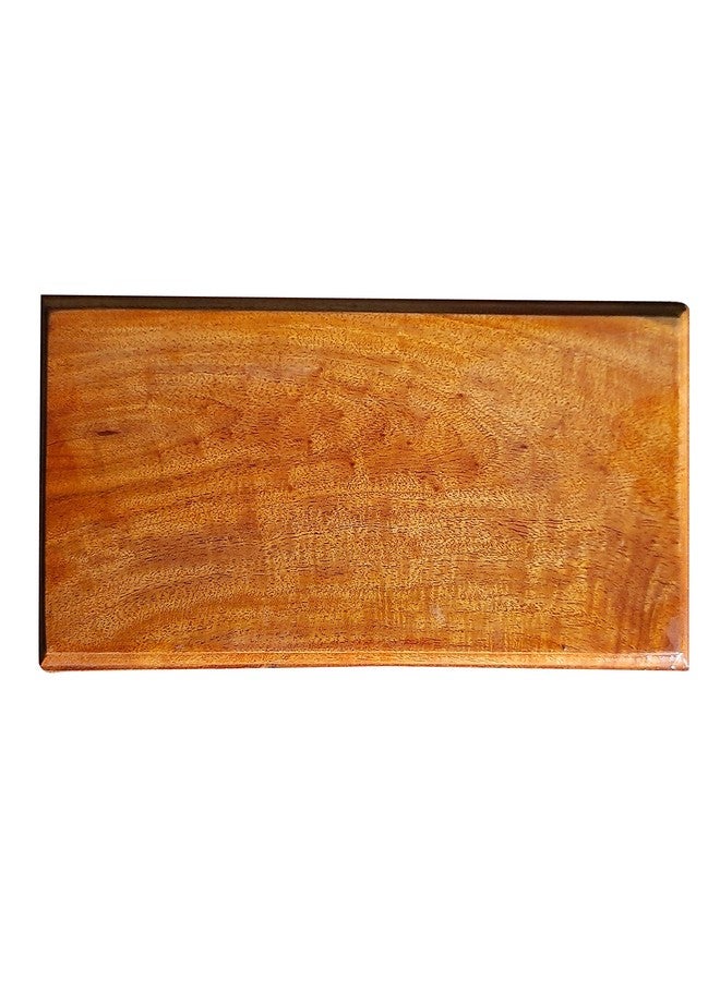 Coolboss Wooden Palankuli,Traditional Mancala Game Played in South India, Alaguli Mane, Picchala Peeta, Kuzhipara, Ali guli Mane, Pallanguzhi, Ancient Indian Board Game - Image 3