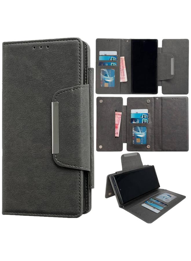 اس-توب جراب جلدي متعدد الوظائف لهاتف Samsung Galaxy A36 5G مع محفظة لـ 7 بطاقات - Image 1