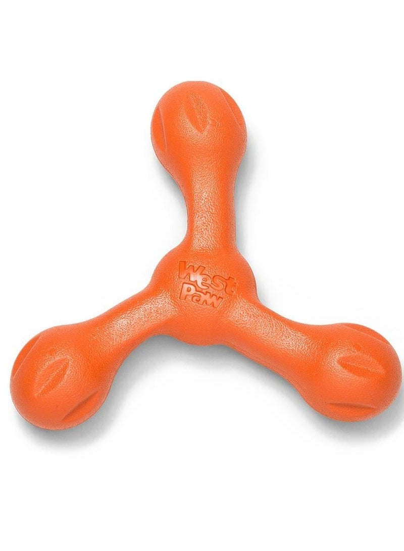 ويست باو لعبة جلب الكلب مستوحاة من طائرة ويست باو سكامب (برتقالية) - كبيرة