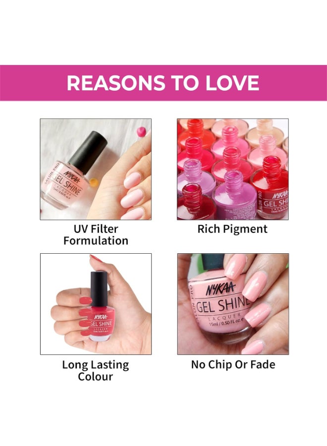 نيكا طلاء أظافر جل لامع من نايكا صالون - جايبور دياري - 15 مل - درجة اللون رقم 220 - Image 4