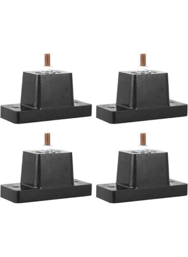 Split AC Outdoor Unit Mounting Base – Anti-Vibration Rubber Support – Set of 4 Pieces - Image 1