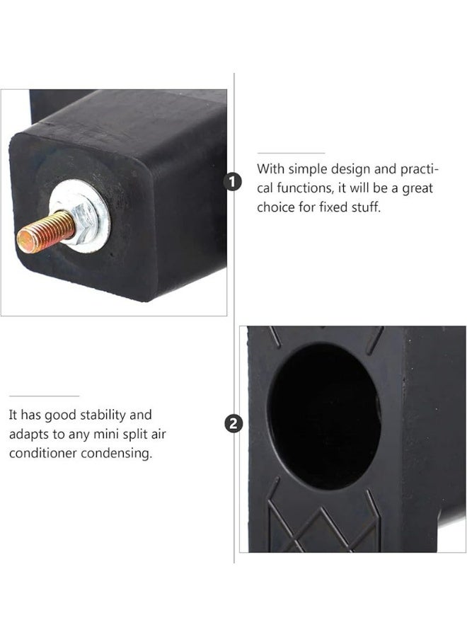 Split AC Outdoor Unit Mounting Base – Anti-Vibration Rubber Support – Set of 4 Pieces - Image 2