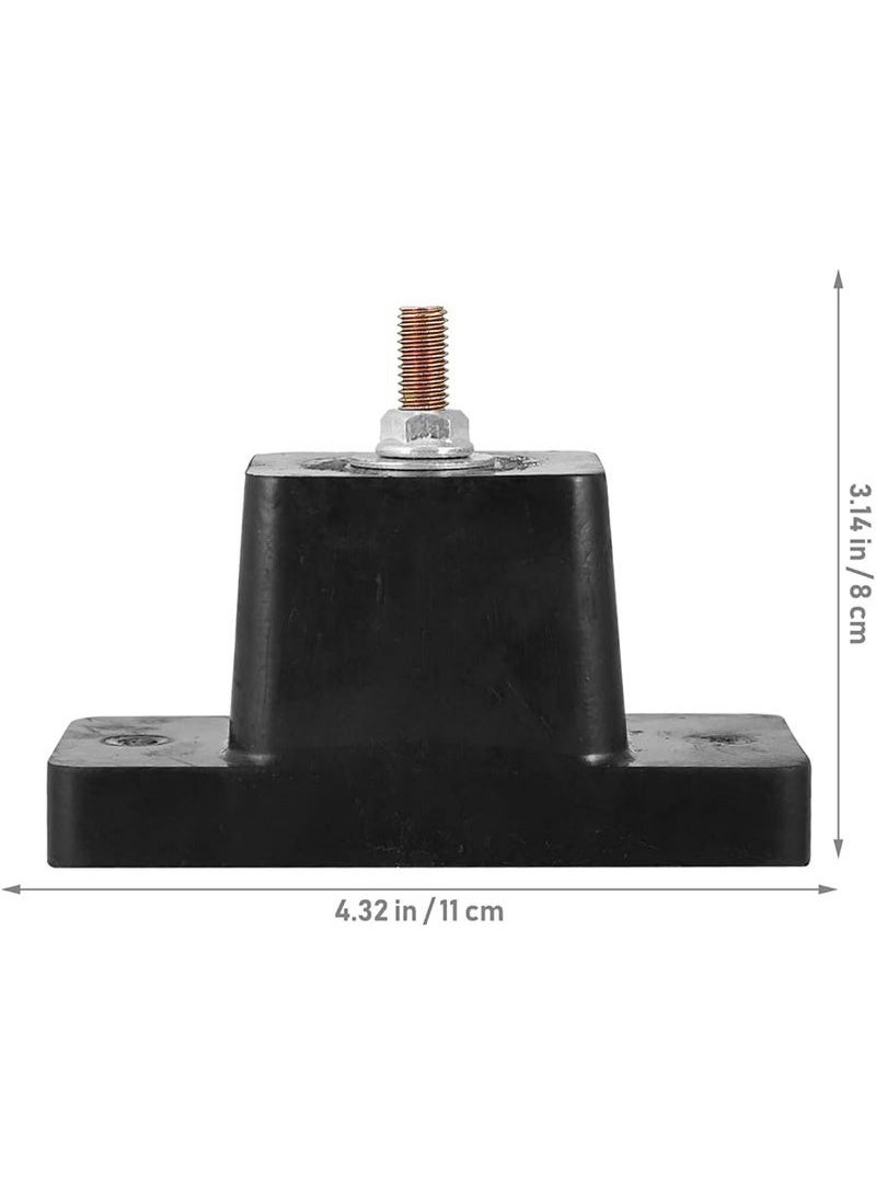 Split AC Outdoor Unit Mounting Base – Anti-Vibration Rubber Support – Set of 4 Pieces - Image 4