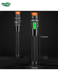 BURAQ 1-60 km Optical Fiber Red Light Pen 5/10/15/20/30/50/60MW Red Light Source Light Pen, Specification: 50mW Yellow  - Image 3