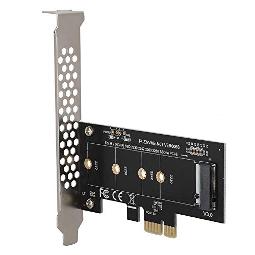 Tangxi M.2 PCIe PCI E Adapter, M.2 to PCI E3.0 X1 Expansion Card,M2 SSD NGFF NVME (m Key) to PCIe 3.0 x 1 Adapter with Low Bracket for Desktop PCI Express Slot - Image 5