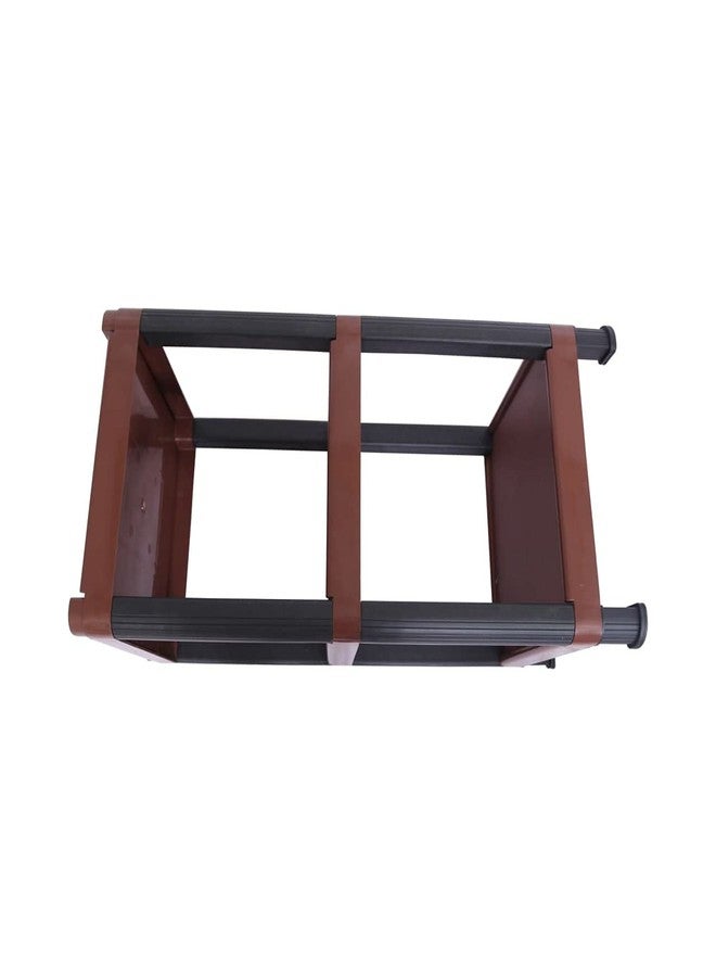Surprise Heavy Duty Square Shelf Brown/Rectangle Shelf/Corner Shelf - Image 5